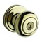Kwikset Kwikset SmartKey Juno Polished Brass Entry Door Knob KW1 1-3/4 in. 97402-734 - alternate 1